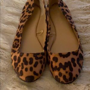 Cheetah print flats